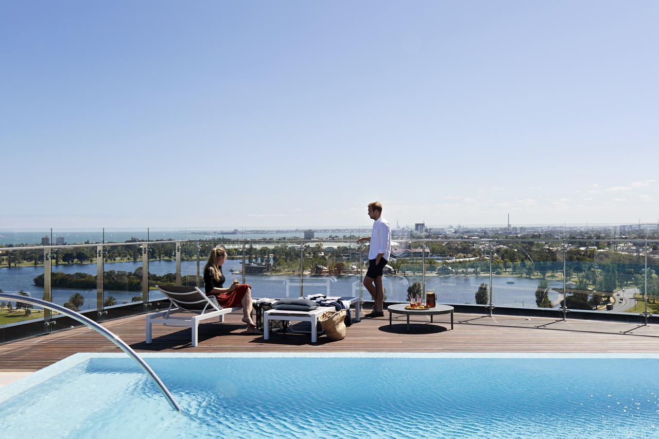 Tyrian Albert Park Lake Melbourne Eksteriør bilde Rooftop pool at the Westin